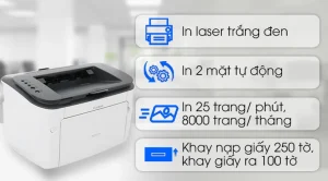 Tính Năng Vượt Trội Ở Máy In Laser Canon LBP6230DN
