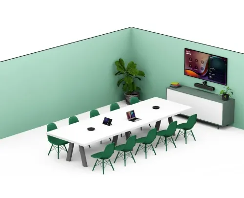 Giải pháp cho phòng họp vừa RB20 + RM702 + BY42