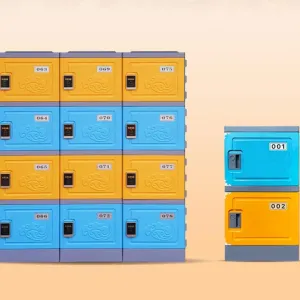 Tủ locker nhựa đựng đồ dùng học tập - giải pháp lưu trữ bền & chống nước
