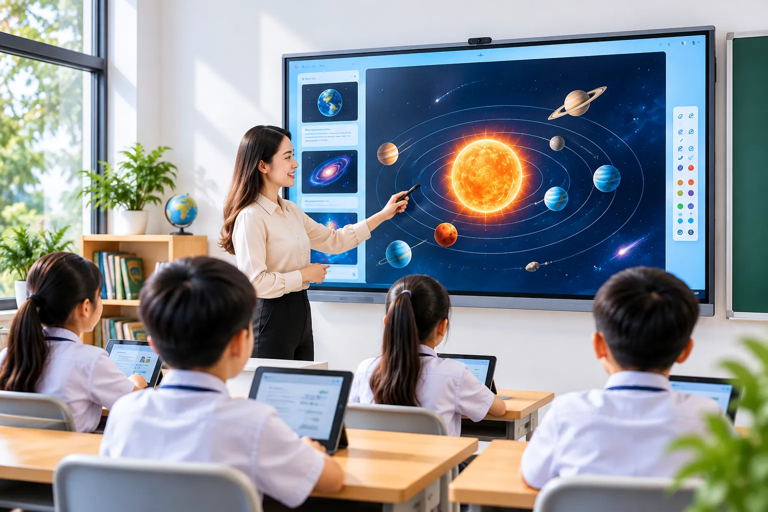 5 lợi ích của màn hình tương tác trong giảng dạy hiện đại