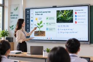 5 lợi ích của màn hình tương tác trong giảng dạy